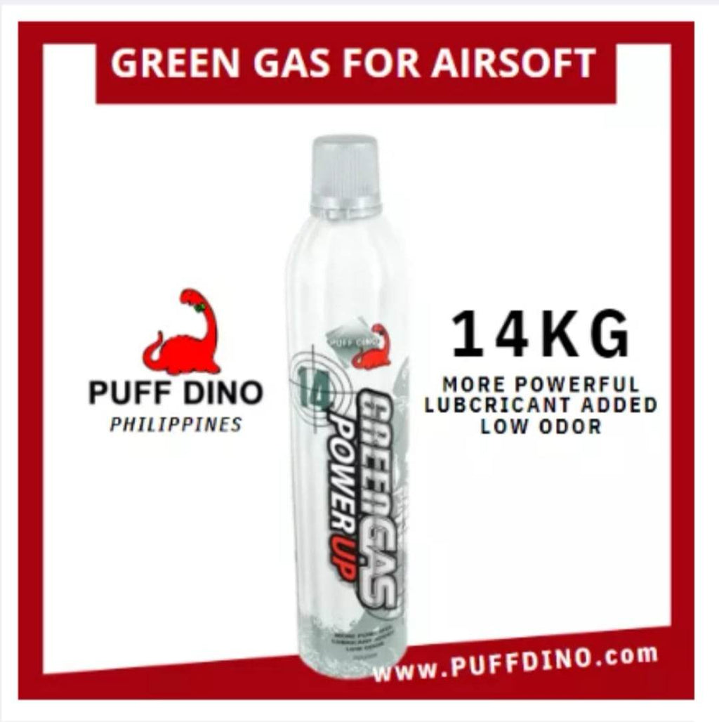 Puff Dino Green Gas Classic 12KG /14KG