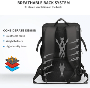 Expandable Business Backpack Bag fitzztyl co. 
