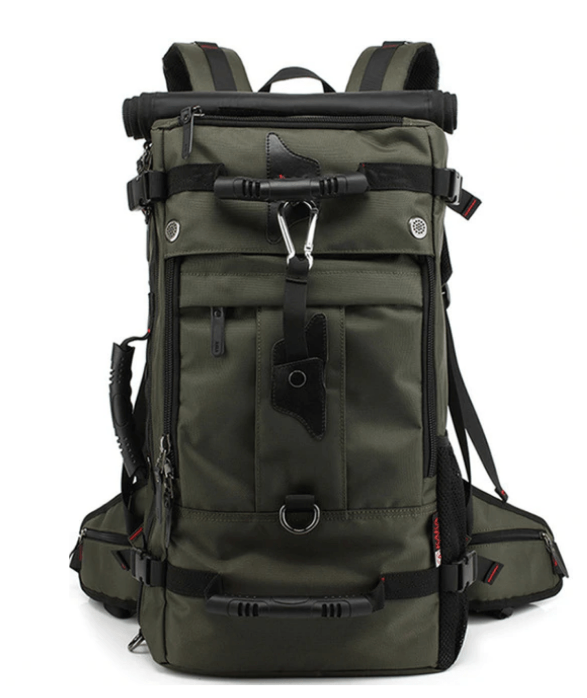 Multifunction Travel Backpack fitzztyl co. 50L Military 
