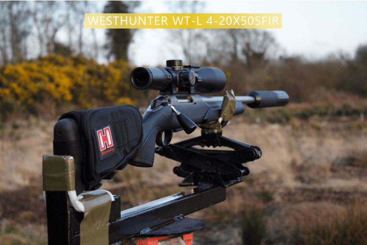 WESTHUNTER WT-L 4-20X50SFIR Riflescope Red Illumination fitzztyl co. 